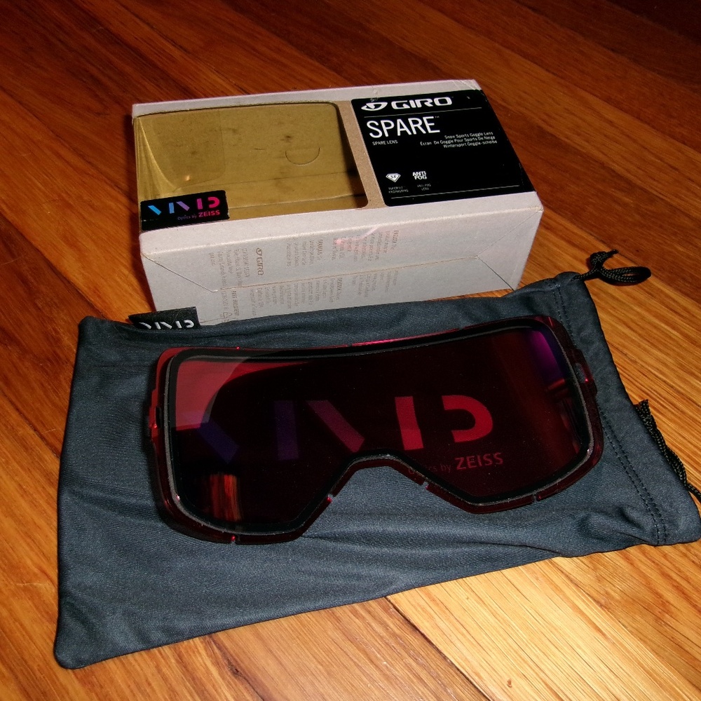 Giro NWT VIVID by ZEISS Axis Replacement Goggle Lens – Brand New
